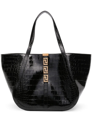 Versace large Greca Goddess tote bag - Black