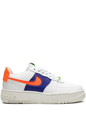 Nike Air Force 1 Low Pixel 'White Concord Crimson' sneakers