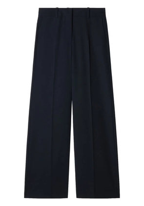 Off-White wide-leg wool trousers - Blue