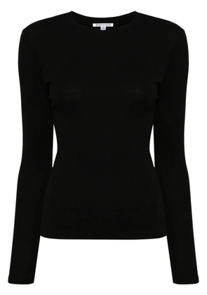 Reformation Davy organic-cotton T-shirt - Black