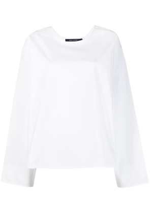Sofie D'hoore plain long-sleeve blouse - White