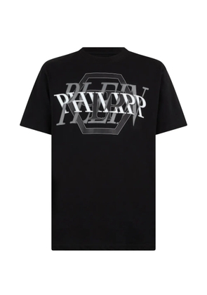 Philipp Plein logo crew-neck T-shirt - Black
