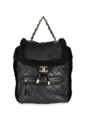 CHANEL Pre-Owned 2018-2019 small Paris-Hamburg backpack - Black