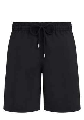 Vilebrequin logo-patch swim short - Black