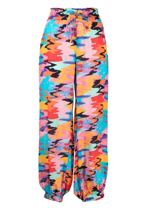 Solid & Striped The Prem graphic-print trousers - Multicolour