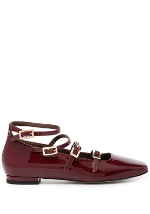 ALOHAS Luke multi-strap ballerina shoes - Red