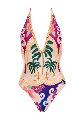 Agua Bendita Aloe Thamar swimsuit - Neutrals