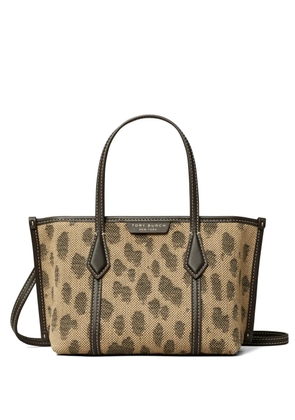 Tory Burch mini Perry canvas tote - Brown