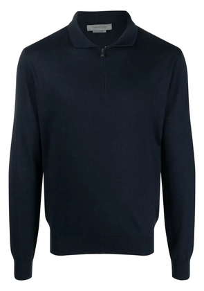 Corneliani half-zip sweatshirt - Blue