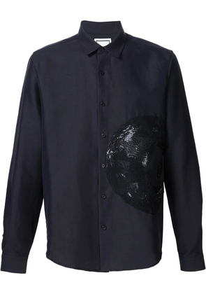 Wooyoungmi sequin embellished shirt - Black