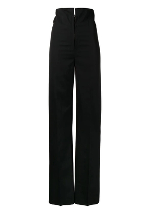 LITKOVSKA high-waisted wool trousers - Black