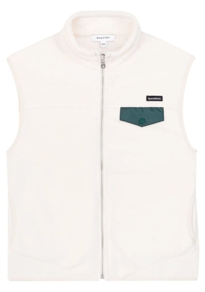 Sporty & Rich zipped polar vest - Neutrals