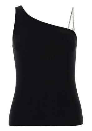 Givenchy 4G-plaque ribbed-knit tank top - Black