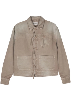 Wood Wood Flap Chore jacket - Brown