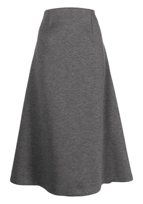 Enföld high-waist midi skirt - Grey