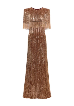 Jenny Packham Lyla gown - Brown