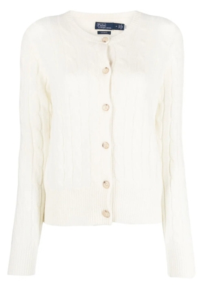 Polo Ralph Lauren cable-knit cashmere cardigan - Neutrals