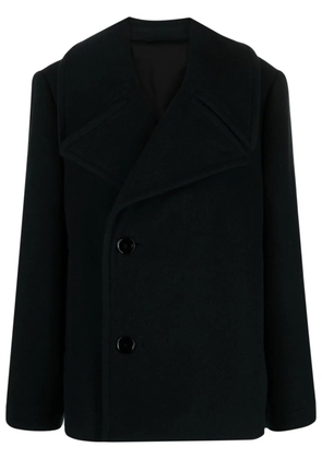 LEMAIRE double-breasted wool coat - Green