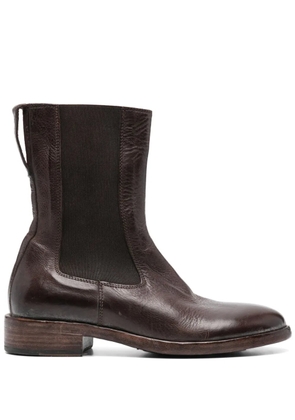 Moma leather boots - Brown