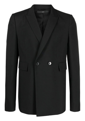 SAPIO double-breasted tailored blazer - Black