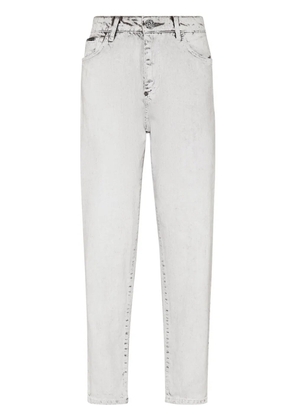 Philipp Plein Mom Fit tapered jeans - Grey
