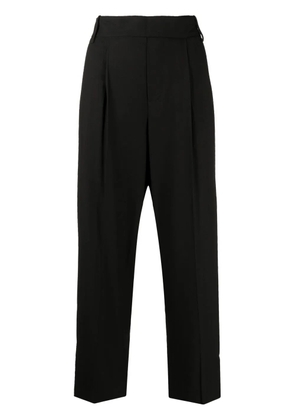 Vince Drapey cropped-leg trousers - Black