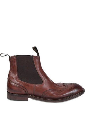 Moma leather chelsea boots - Brown