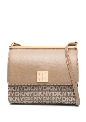 DKNY small Mona cross body bag - Brown
