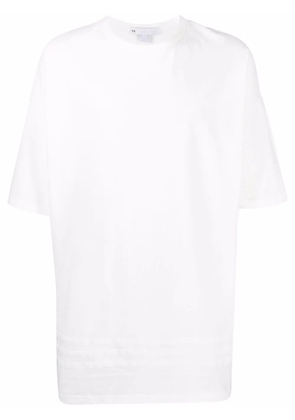 Y-3 logo-print short-sleeve T-shirt - White