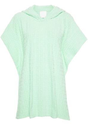 Givenchy 4G-motif poncho - Green