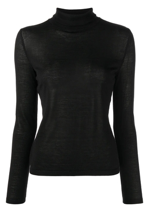 Giambattista Valli cashmere turtleneck jumper - Black