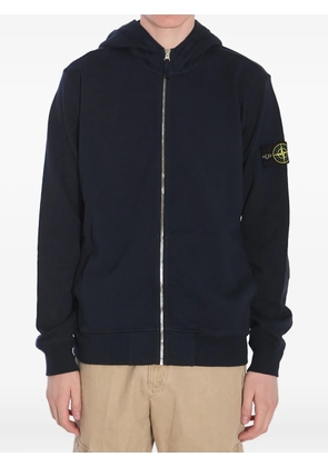 Stone Island zip-up hoodie - Blue