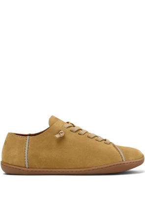 Camper Twins lace-up suede sneakers - Brown