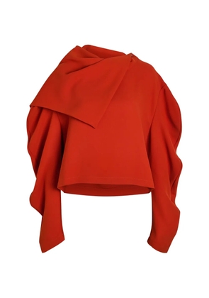 A.W.A.K.E. Mode draped blouse - Orange