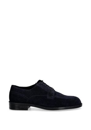BOSS lace-up Derby shoes - Blue
