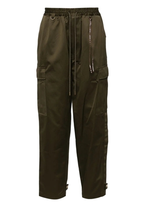 Mastermind World tapered cargo trousers - Green
