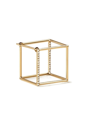 Shihara Diamond Square Earring 15 (01) - Metallic