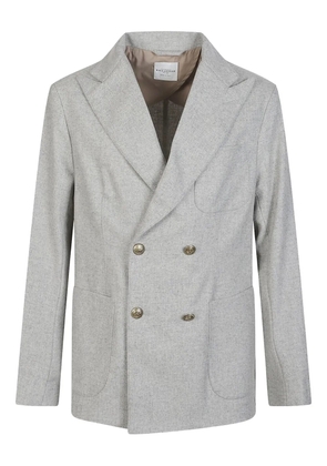 Ballantyne double-breasted blazer - Grey
