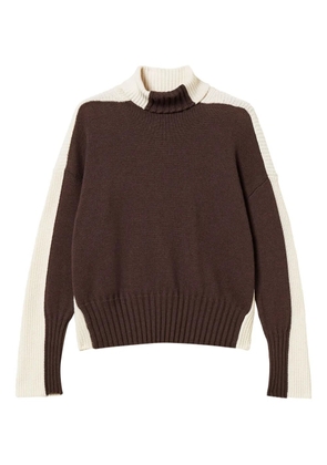 TWINSET roll-neck sweater - Brown