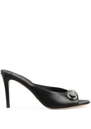Gucci 90mm Horsebit sandals - Black