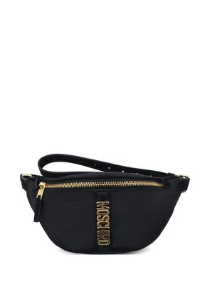 Moschino logo belt bag - Black