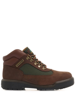 Timberland panelled leather ankle boots - Brown