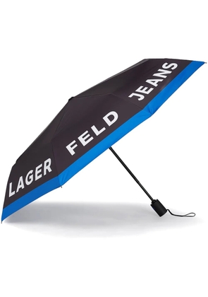 Karl Lagerfeld Jeans logo umbrella - Black