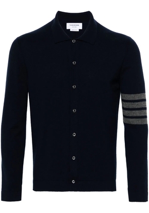 Thom Browne 4-Bar stripe cashmere cardigan - Blue
