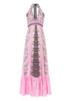 Temperley London Florentine maxi dress - Pink