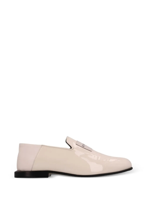 Givenchy logo-label loafers - Neutrals
