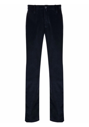 Jacob Cohën slim-fit corduroy trousers - Blue