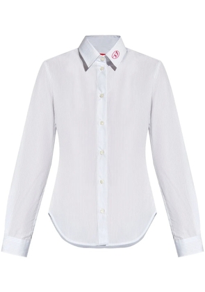 Diesel C-Gisel-P2 striped shirt - White