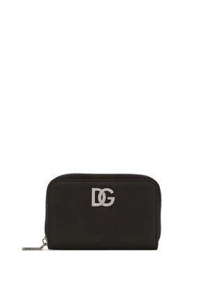 Dolce & Gabbana DG-logo leather wallet - Black