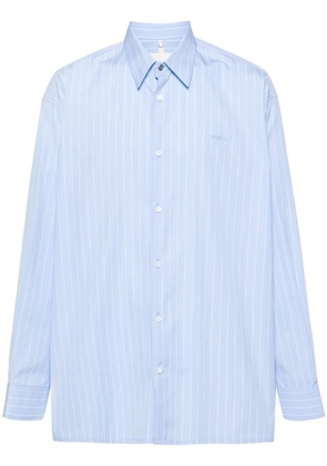 OAMC Homer striped cotton shirt - Blue